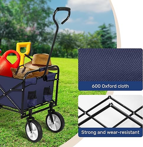 Miniatura 4 de YSSOA Tablero plegable de aleación de aluminio para carrito de jardín de alta resistencia tablero plegable de metal para campamento grano de madera