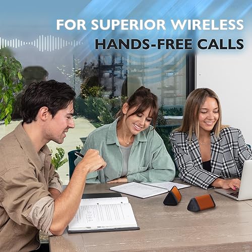 Miniatura 6 de OontZ - Altavoz Bluetooth Angle 3, paquete de 2 altavoces Bluetooth inalámbricos portátiles, 10 vatios, sonido estéreo cristalino, altavoces