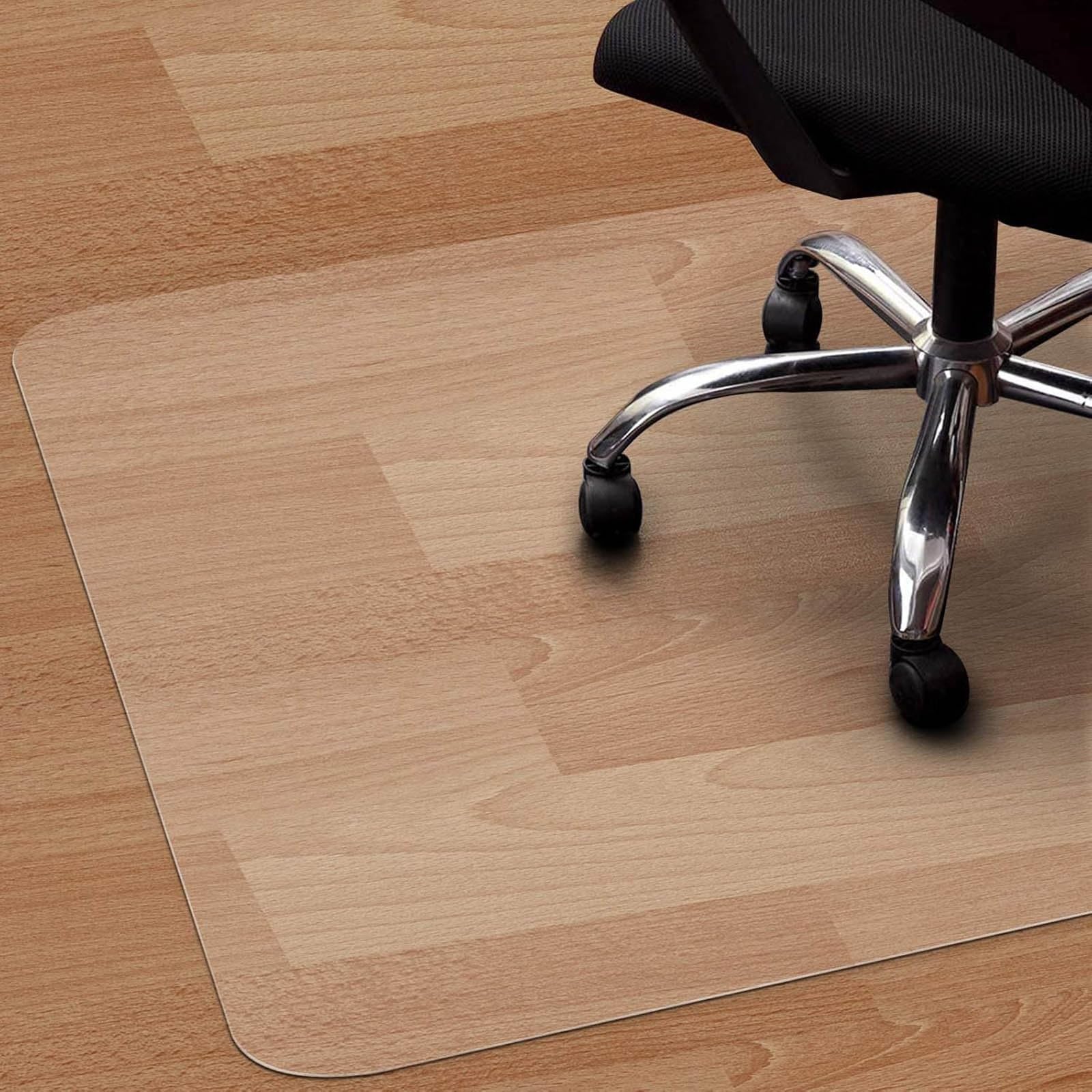 Office Chair Mat Clear Transparent Easy Glide Hard Wood Tile Floor Mats 30 34 44 48 52 Chair