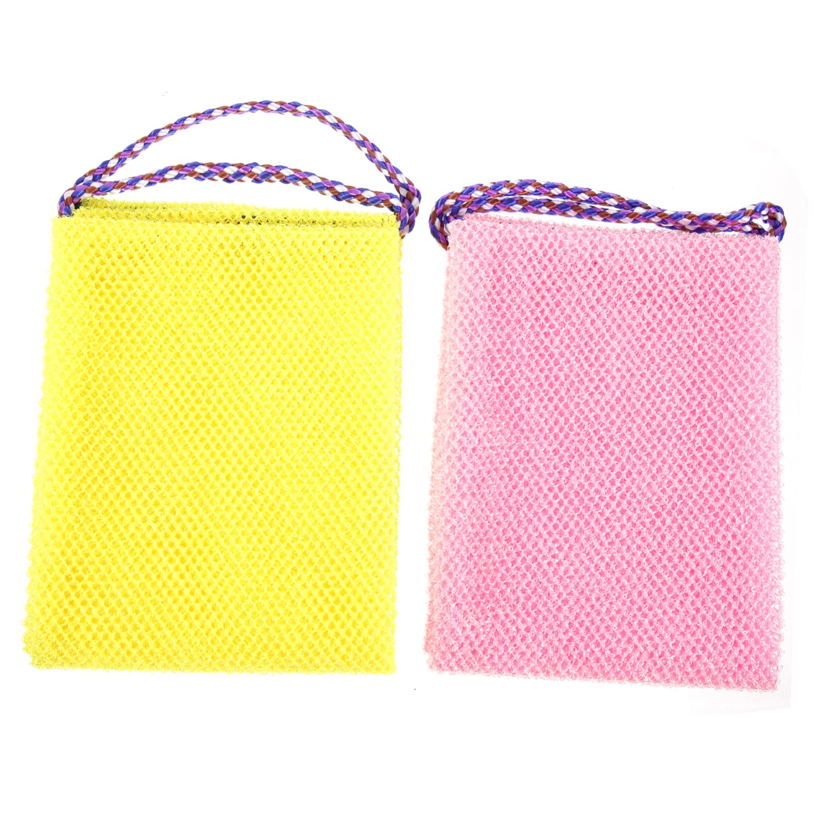 minkissy 10 Pz Corpo Scrub Corpo Esfoliante Panno Esfoliante Bagno Panno Da Bagno Scrubber Africano Net Straccio Exfoliantes para El Cuerpo Pulizia Asciugamano Posteriore Scrubber Cotone Bagno Net