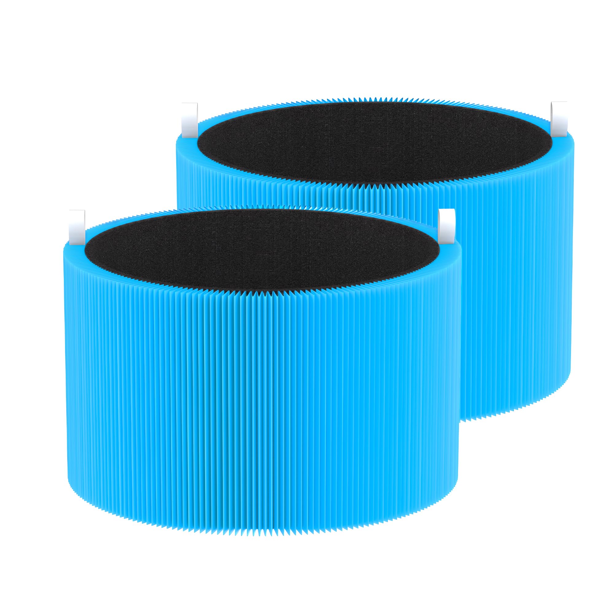 211i Max AllergenBlock Replacement Filter Compatible with Blue Pure 211i Max Air Purifier, H13 Ture HEPA and Activated Carbon Filters, Part # F2MAX, 2 Pack