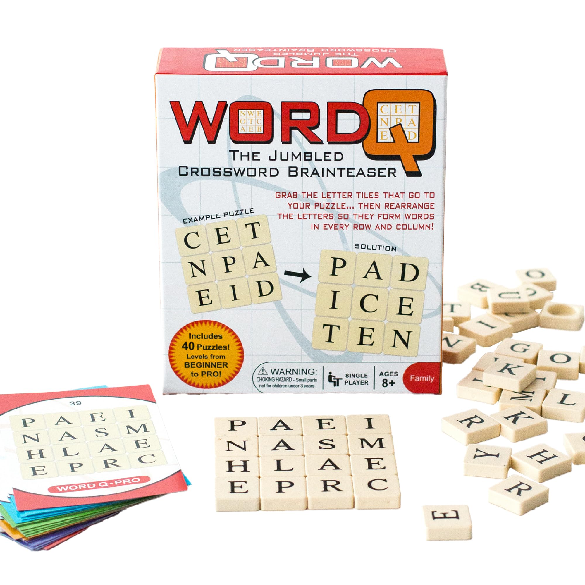 Continuum Games WordQ Game, Multicolor (CG1501)