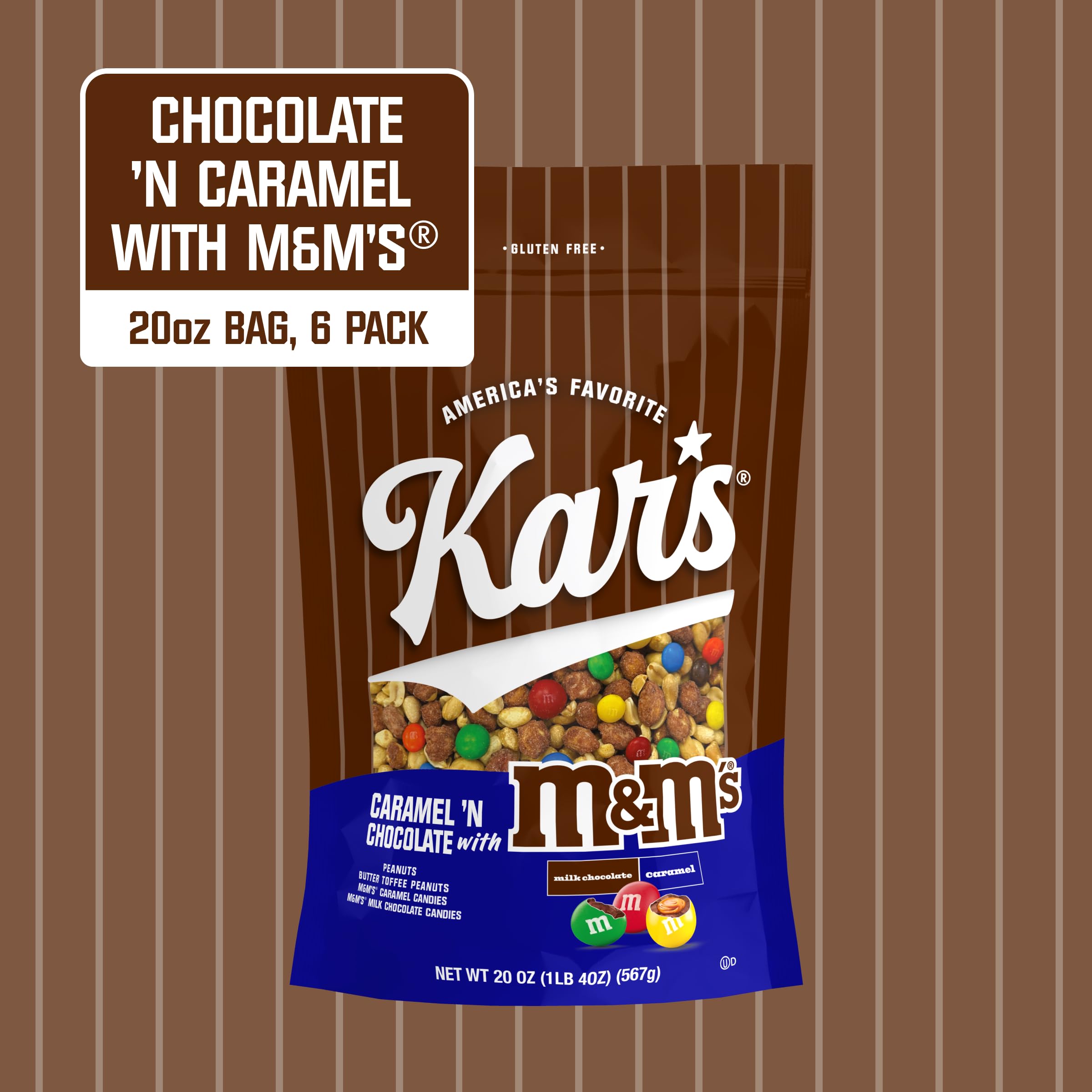 Amazon.com: Kar's Nuts Caramel 'N Chocolate with M&M'S Candies