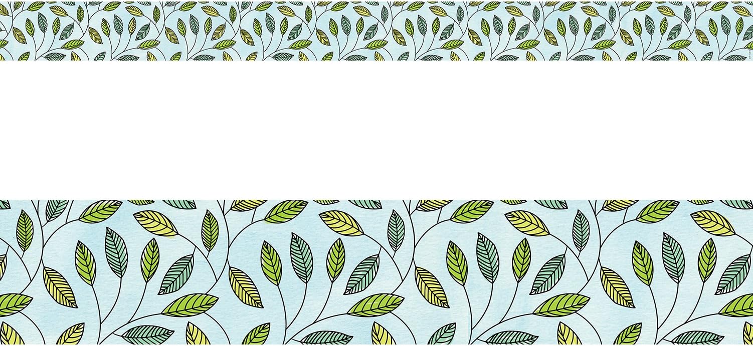 CTP Safari Friends Safari Leaves Bulletin Board Border, 35’ Long x 3” W (Creative Teaching Press 8338)