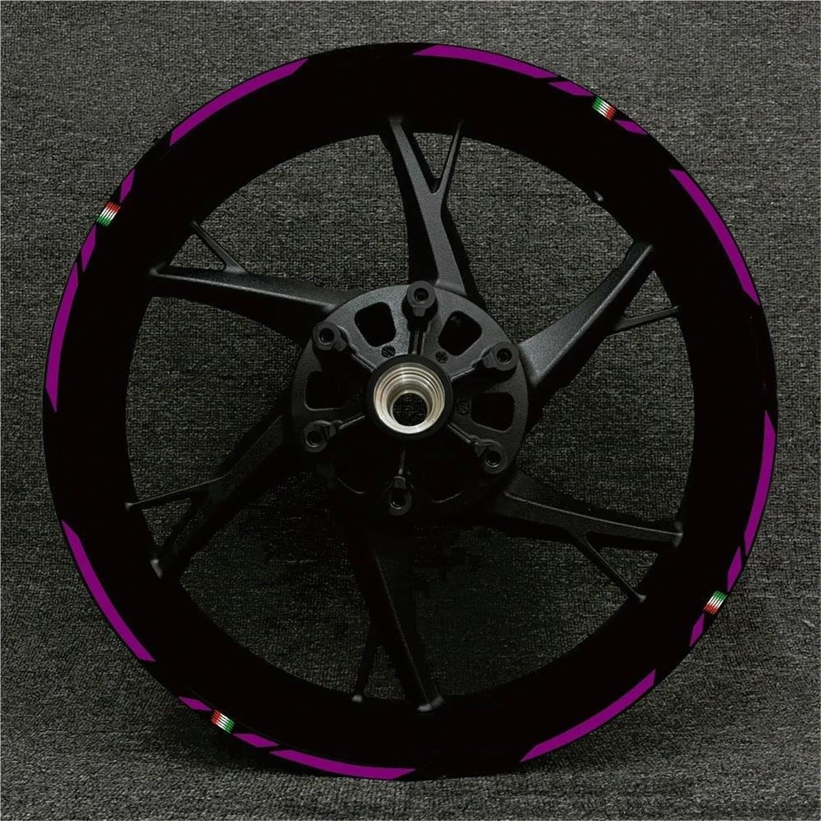 Felgen Aufkleber Felgenaufkleber Für Benelli BN302 TNT250 502C 302S BN 302 TNT 250 – Reflektierende Aufkleber Für Felgen Und Naben Motorrad Dekor Felgenaufkleber(Farbe 9)