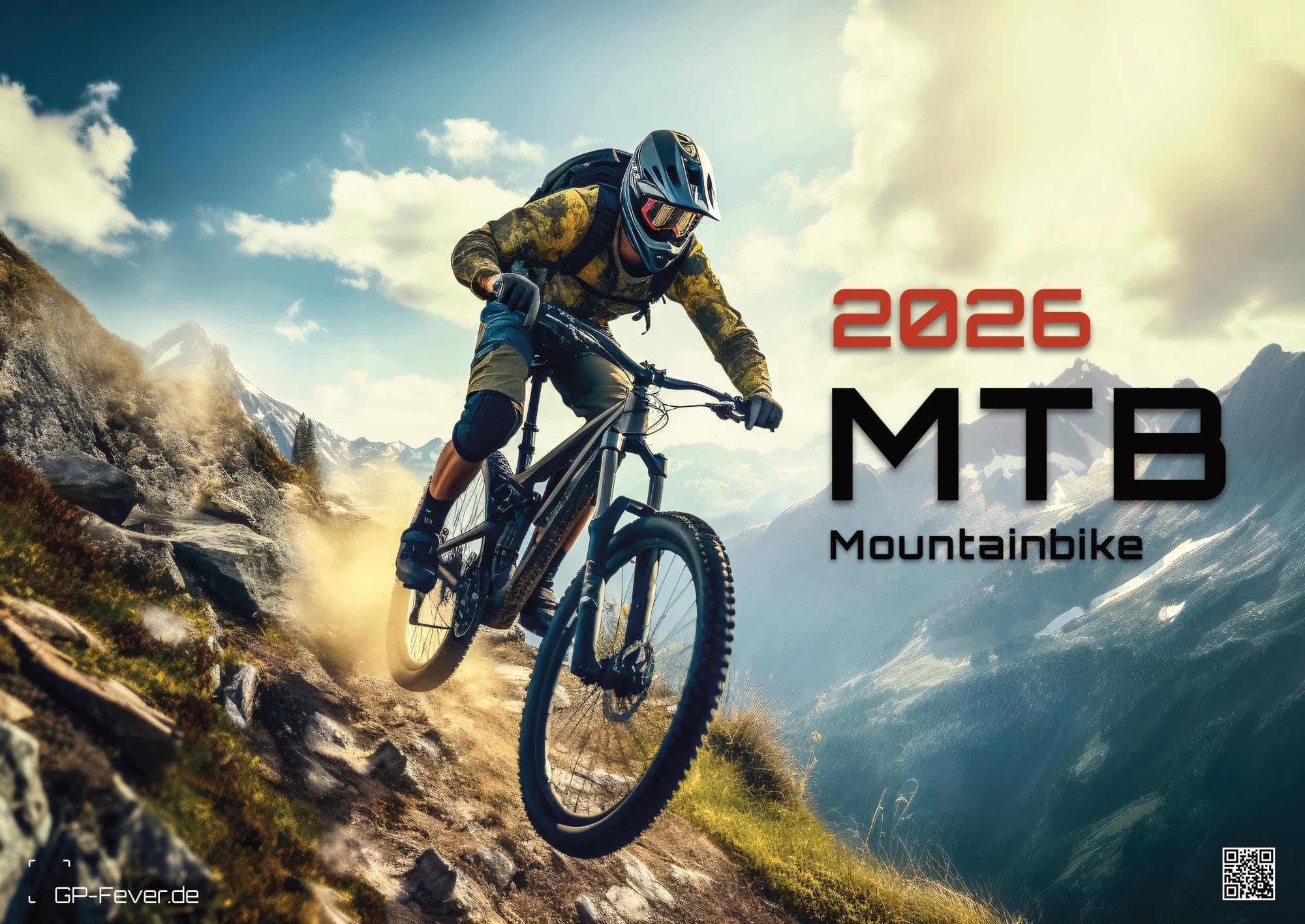 MTB | Mountainbike - 2026 - Kalender DIN A3: Der Wandkalender mit den schönsten Motiven für alle Fahrrad / Bike Freaks für das Jahr 2026 im Format DIN A3 (ca. 42 x 30 cm)!