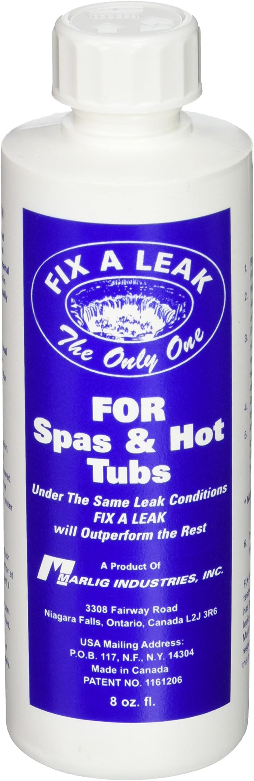 Marlig Fix-A-Leak Pool and Spa Leak Sealer - 8 oz