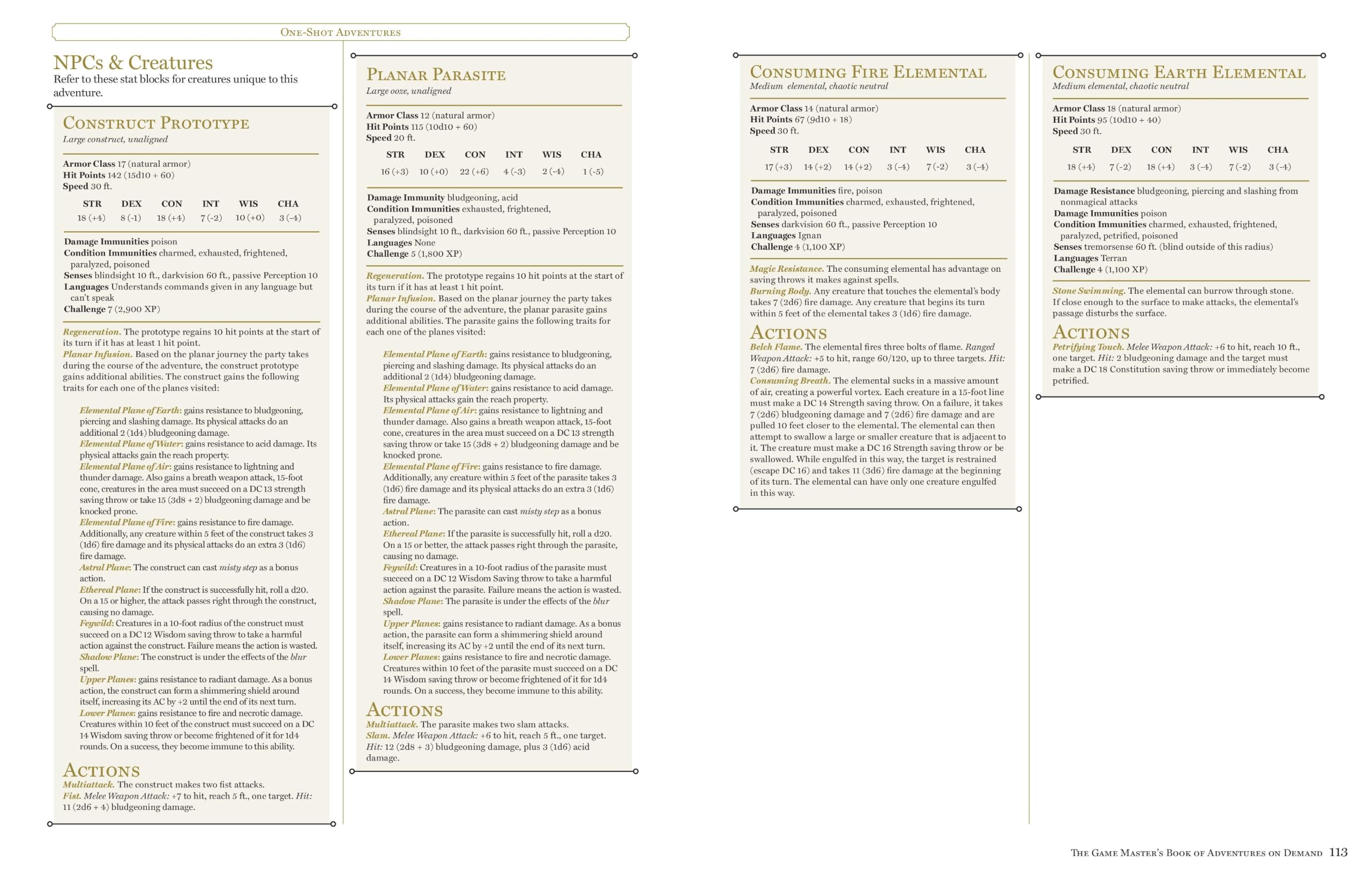 The Game Master's Book of Adventures on Demand: 10 One-Shot Adventures, Storytelling Techniques, Guidelines for Adding Complications and Twists, Plus ... Tables for Your 5th Edition Ttrpg Adventures