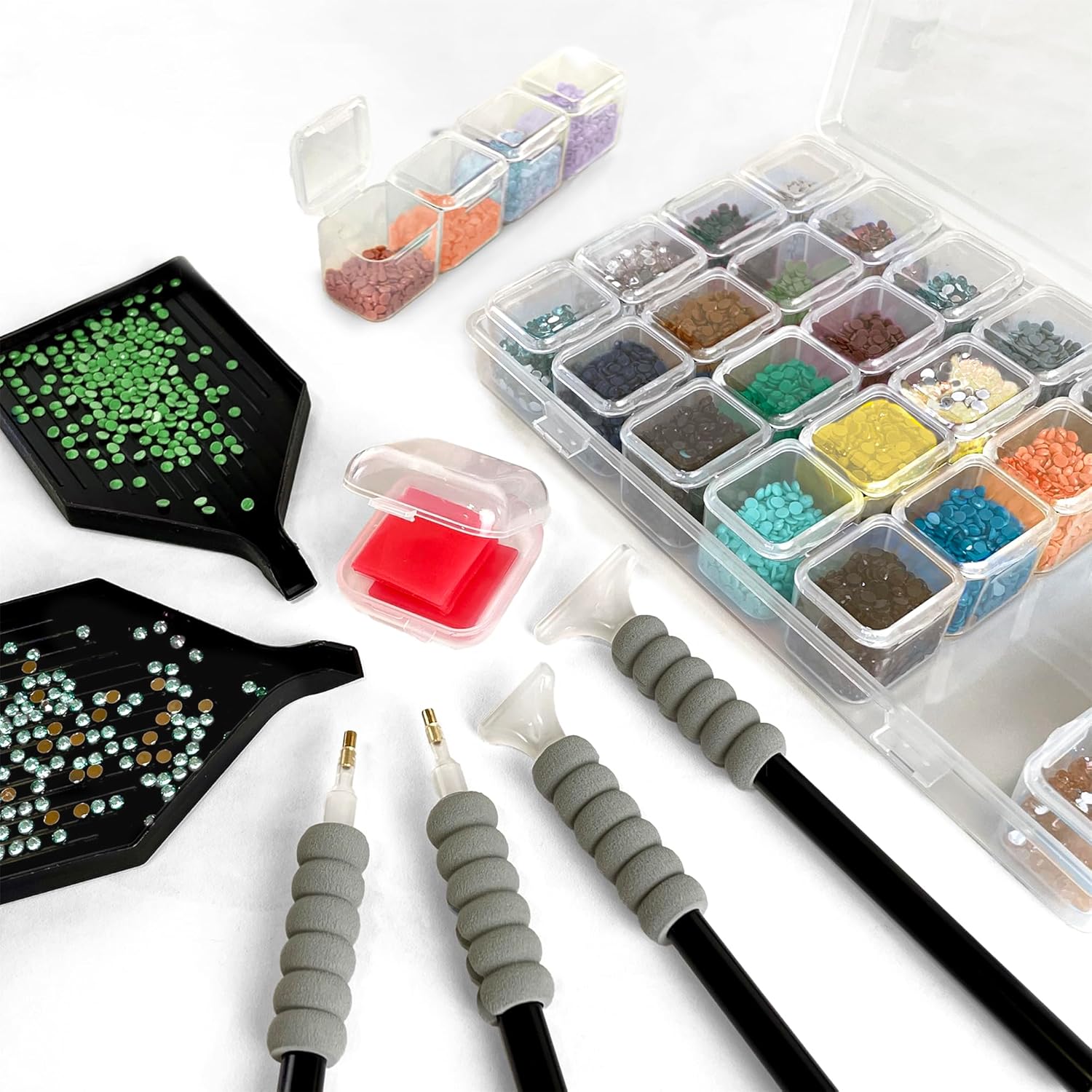 Forest Diamond Painting Kit with Acrylic Round Drills