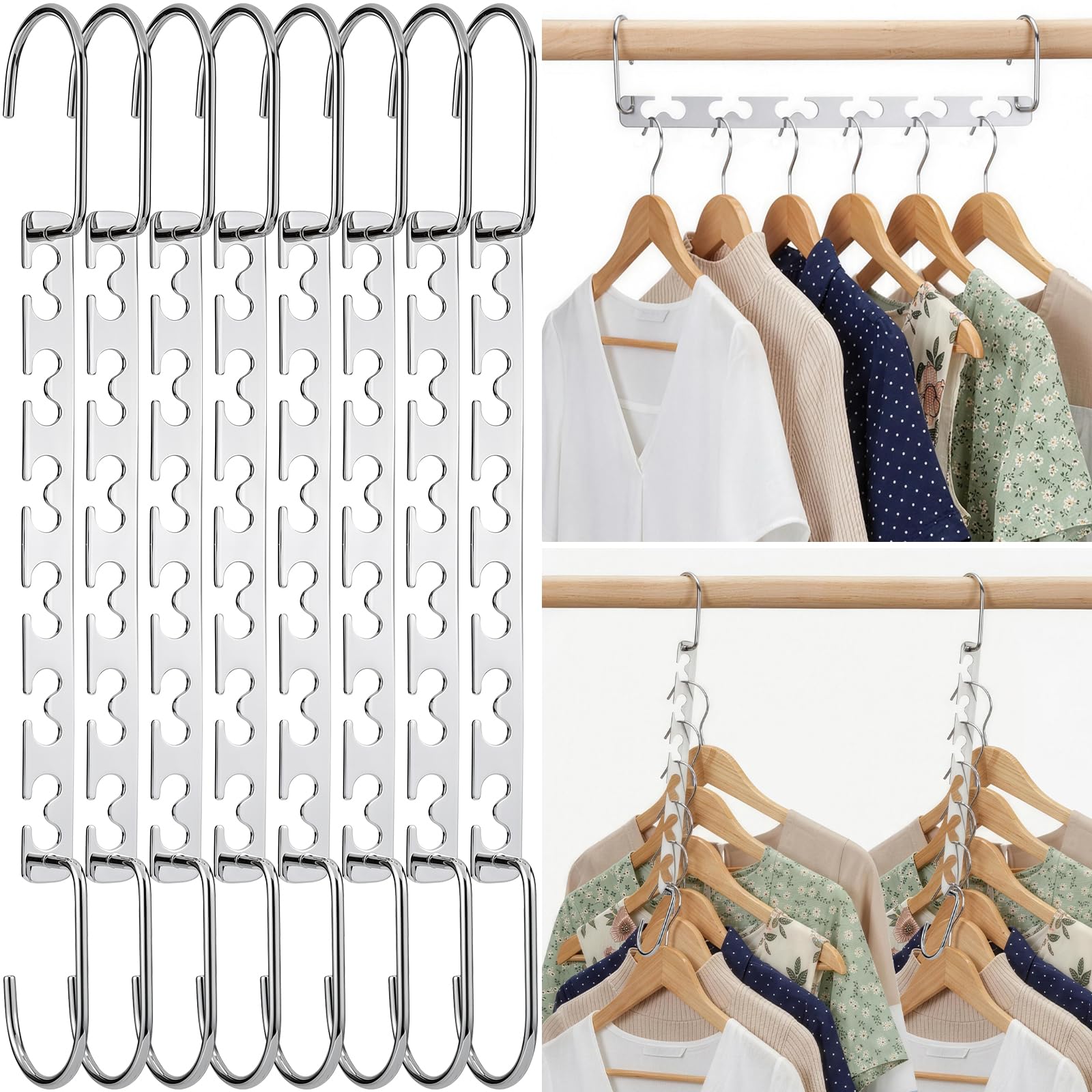Amazon.com: HOUSE DAY 10.5 Inch Closet Space Saving Wardrobe