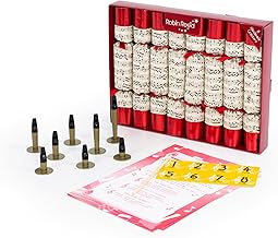 Robin Reed Concerto Red Christmas Crackers, Paper, 4 x 35 x 25