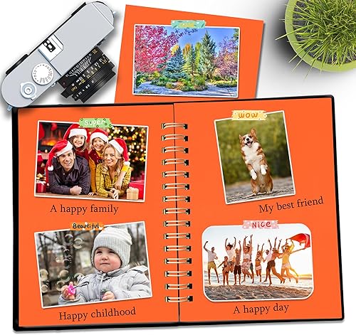 Vista 61 de 25 hojas de papel de cartulina roja de 8.5 x 11 pulgadas, papel grueso de 92 libras para álbumes de recortes, invitaciones, impresión y tarjetas