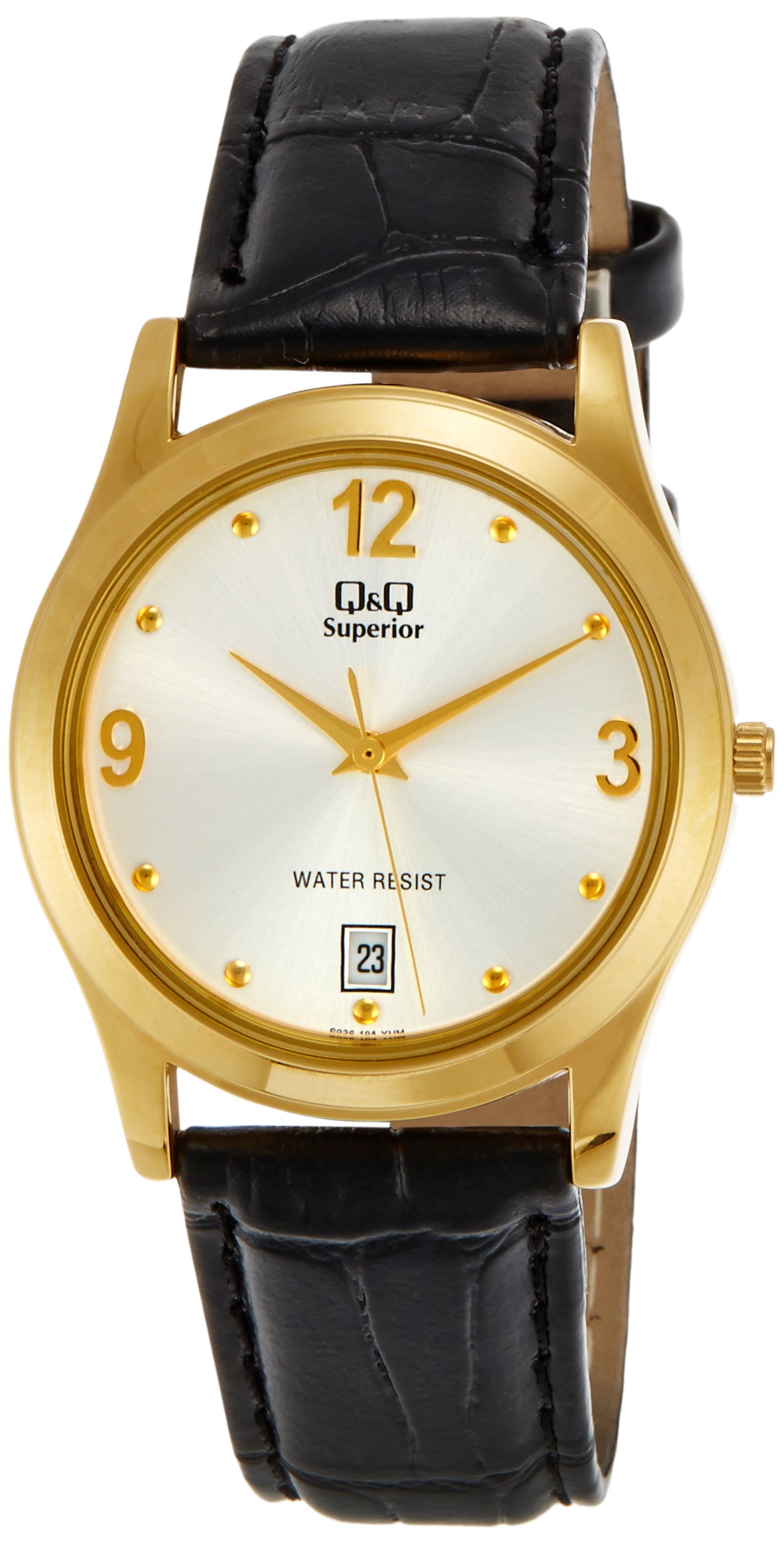 Q&Q Superior Analog Silver Dial Mens Watch - S036-104Y (B00GXXTDR4) Amazon Price History, Amazon Price Tracker