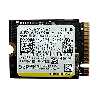 ス*ル様 【新品】WD PC SN740 NVMe SSD M.2 2230 2 Amazon | WD SN740 512GB SSD M.2 2230 30mm NVMe PCIe 4.0 Gen