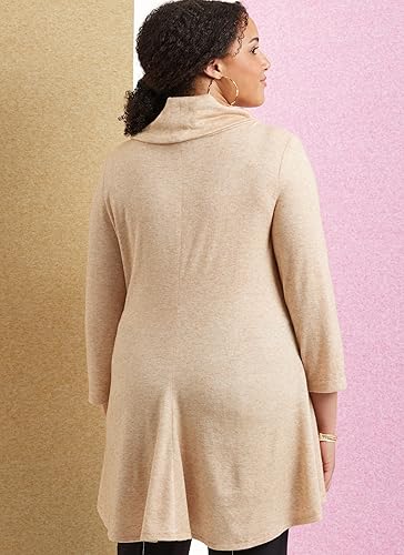 Miniatura 7 de Butterick Kit de patrón de costura para mujer, con cuello vuelto, código de diseño B6962, 30W-32W-34W-36W-38W, multicolor