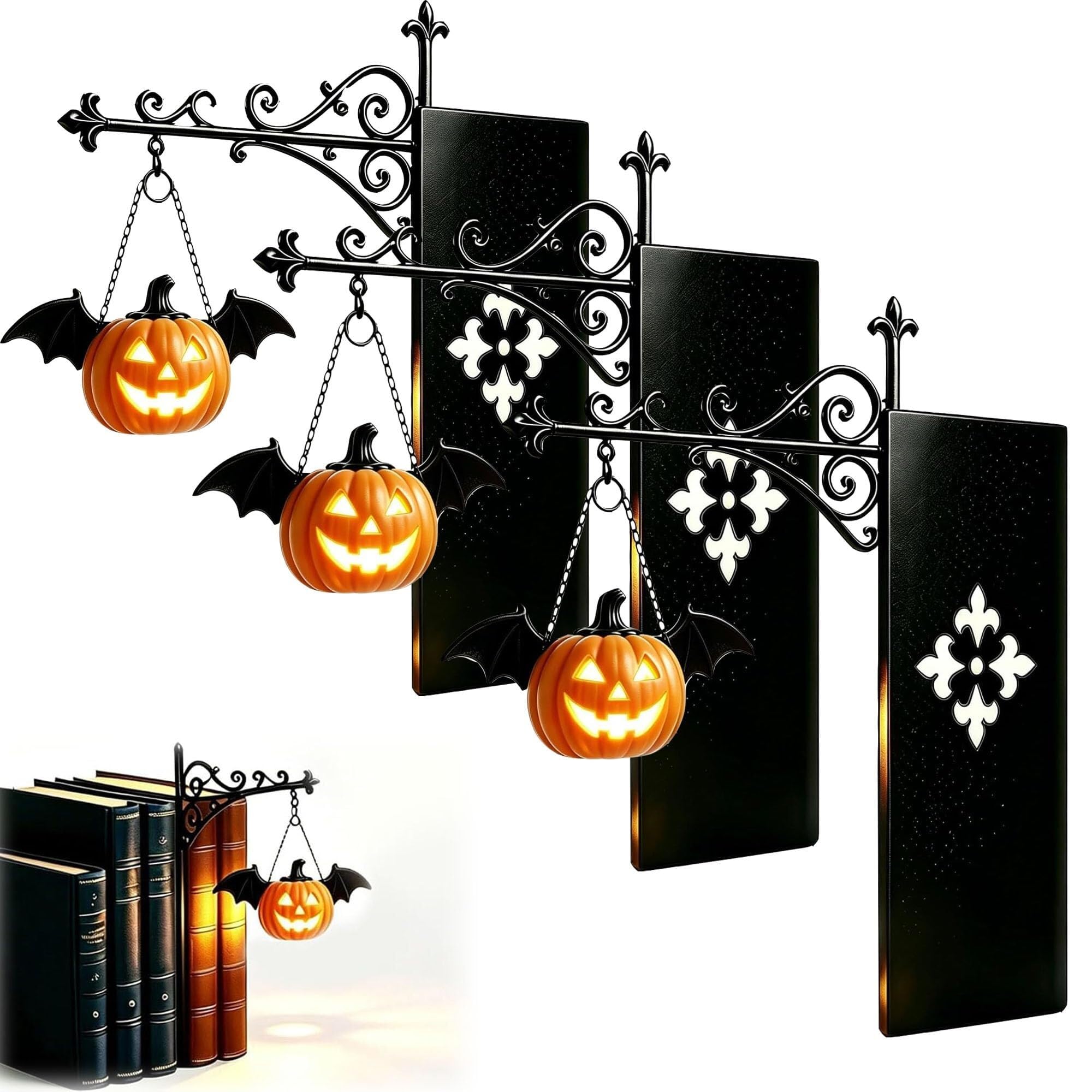 Miniature Hanging Lantern For Bookshelf Library Decorative Lighting