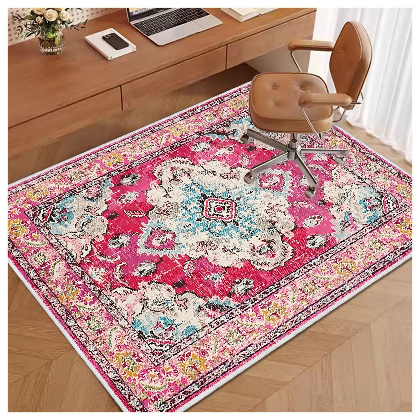 3 4ft 36 48in Chair Mat for Hardwood Floor Office Desk Anti-Slip Chair Mats for Hard Floors Computer
