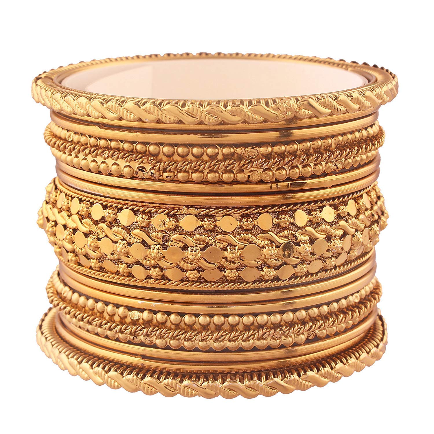 See full amazon price history chart for Peora Traditional Antique Look Oxidised Gold Plated Brass Bangle Set for Women Peora Traditional Antique Look Oxidised Gold Plated Brass Bangle Set for Women (B07SDC69D5) Amazon Price History, Amazon Price Tracker