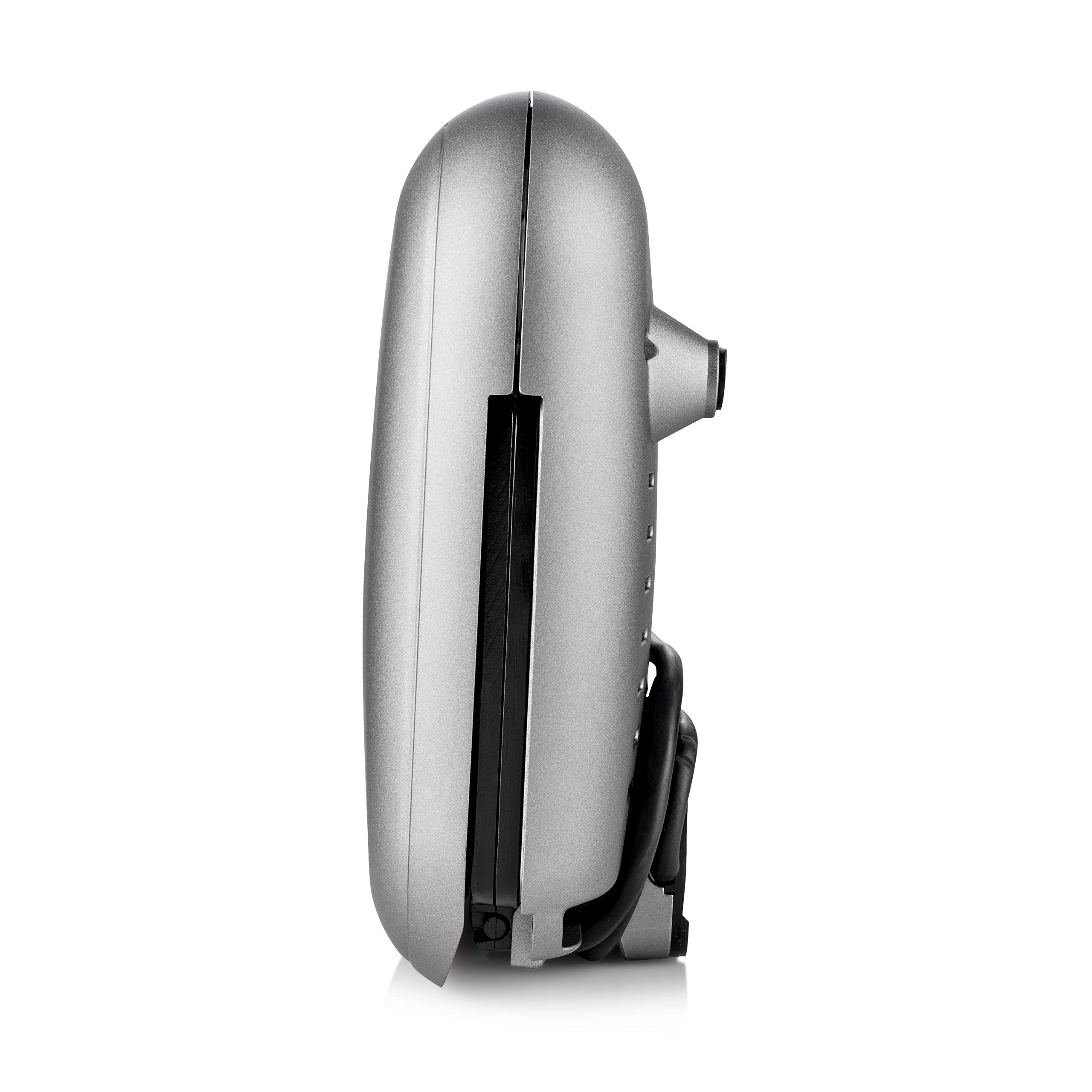 Princess 127003 - Tostapane deluxe per 2 panini, piastra per griglia, coperchio con chiusura di sicurezza, grigio