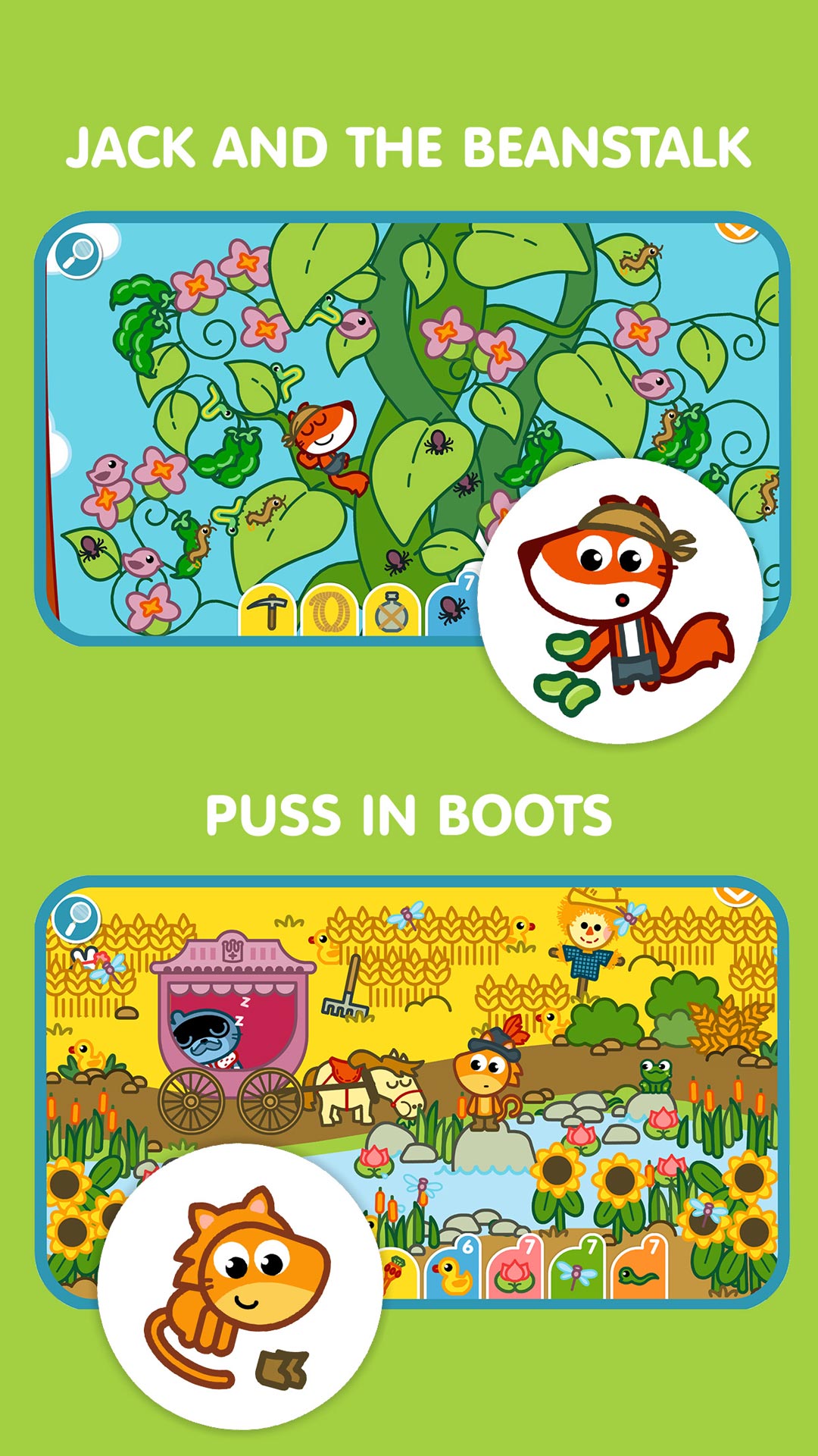 Pango Hide & Seek: Fairy Tales Find hidden objects - App on