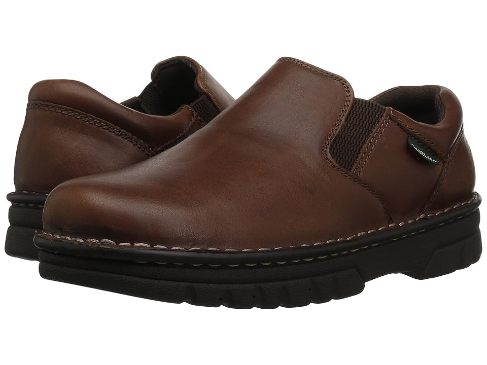

Eastland Newport (Brown Leather) Men's Slip on Shoes