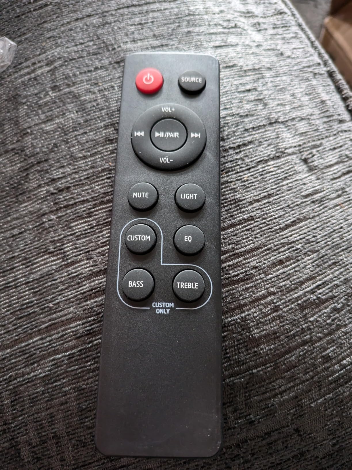 VINABTY RMSTHD258 Soundbar Remote Control Replacement for JVC