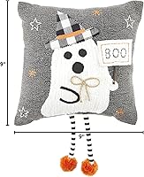 Vista 3 de Mud Pie Almohada colgante de Halloween para piernas, 1 unidad (paquete de 1), fantasma
