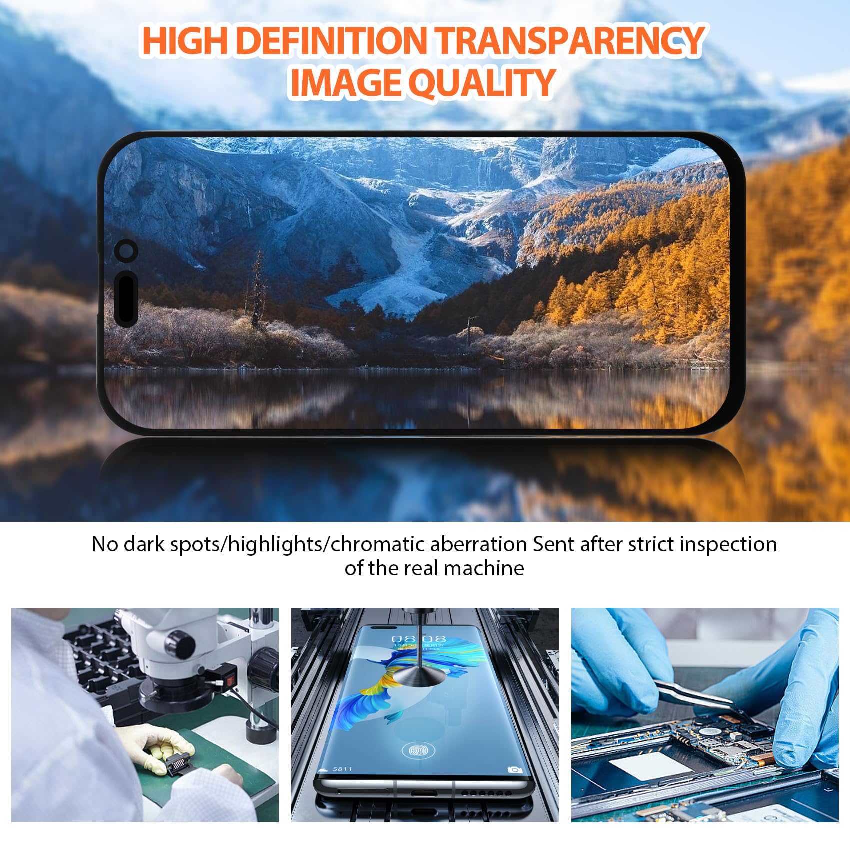 Pantalla LCD de repuesto para iPhone 17