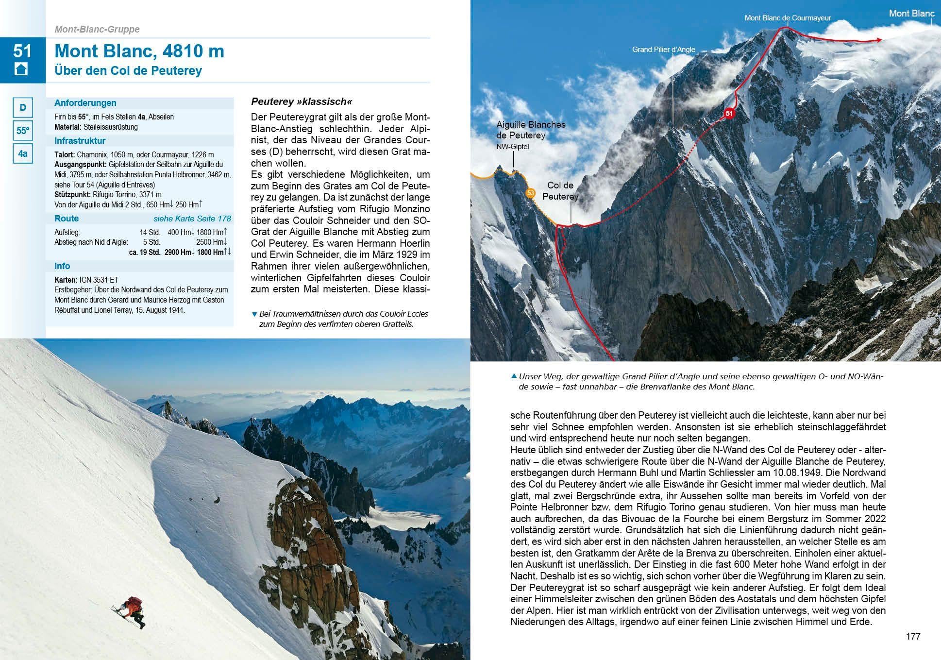 Hochtouren Westalpen Band 2: 102 Fels- und Eistouren zwischen Monviso und Mont Blanc (Rother Selection)