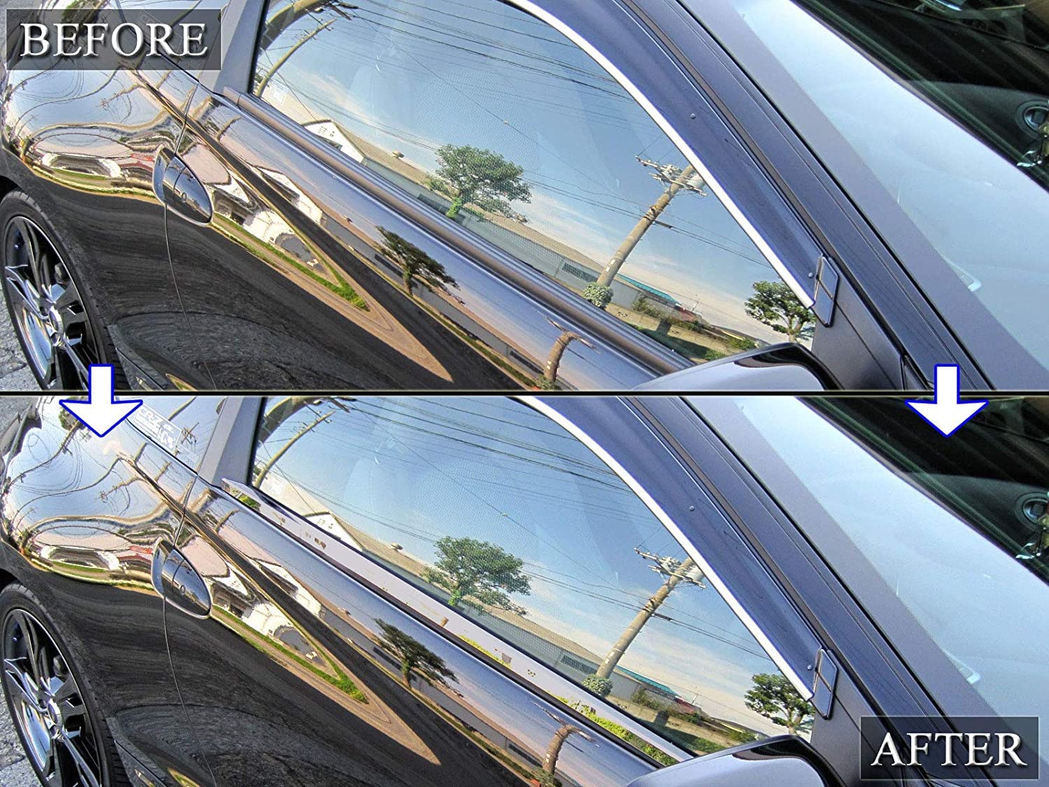 BRIGHTZ CR－V RM1 RM4系 ブラックメッキピラー 12PC CR-V RM1 RM4 超鏡面