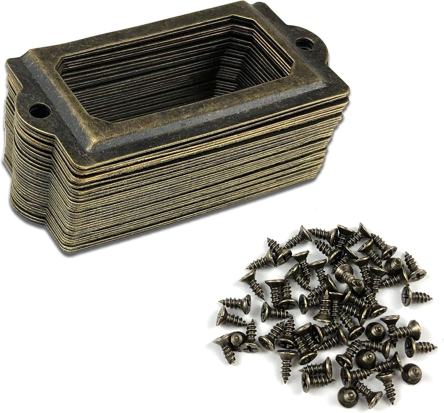 Buy 30PCS Metal Label Holders,Shelf Label Holder for Wood ...