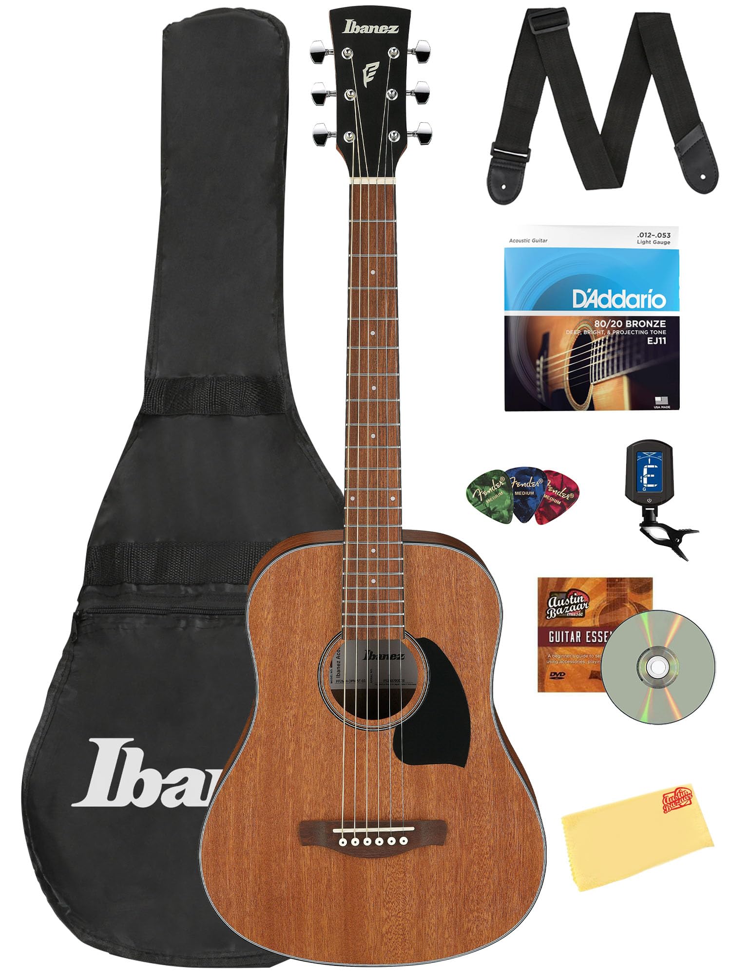 Amazon.com: Ibanez PF2MH PF Performance 3/4-Size Dreadnought