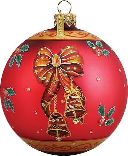 Nativity Workshop - Adorno de cristal de bola de Papá Noel y decoración navideña - 73614 por G.DeBrekht