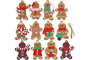 Exquisite Gingerbread Figurines: A Christmas Charm
