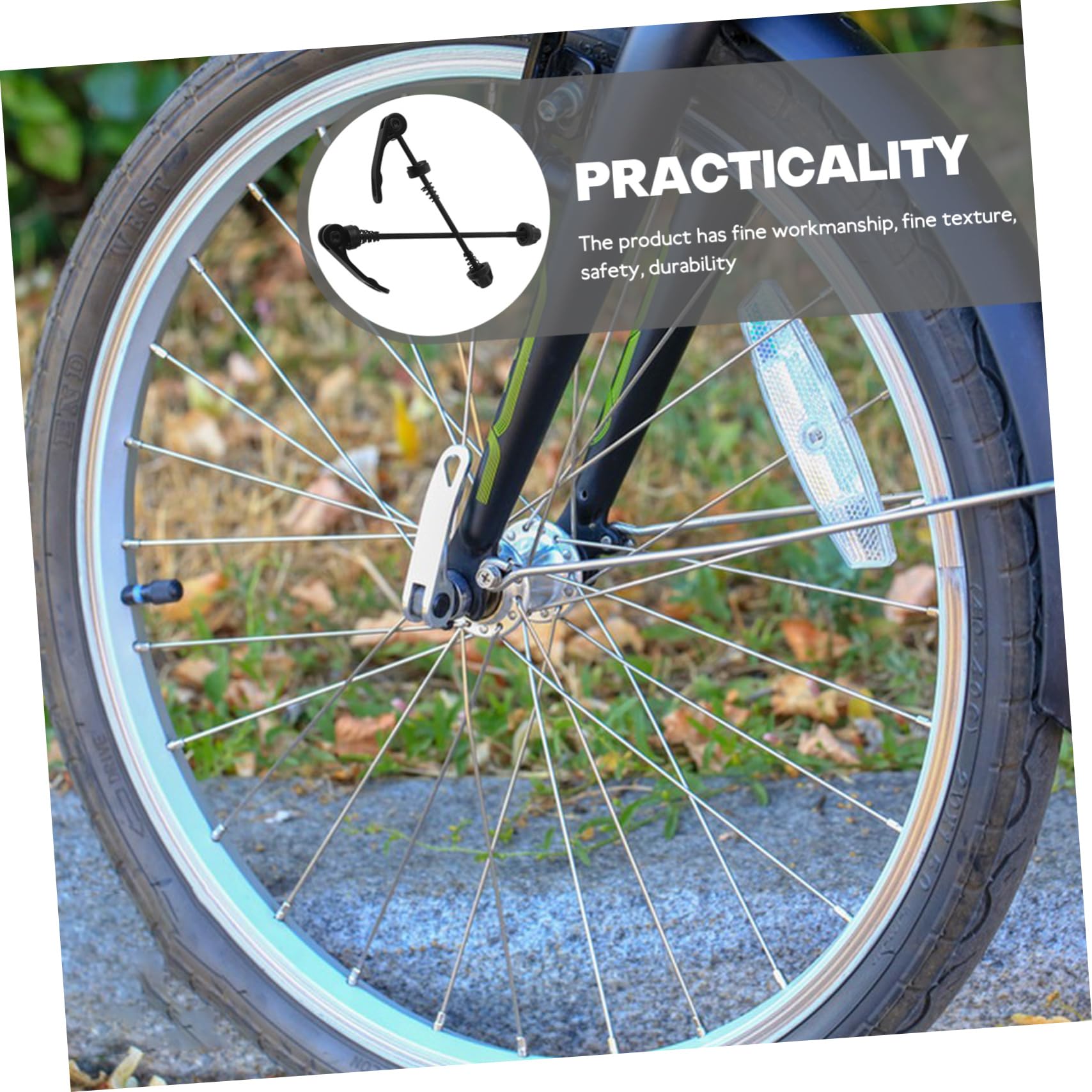 BESPORTBLE High Strength Bike Wheel Lock Replacement Part for Bicycle u Bike Lock for Bicycle