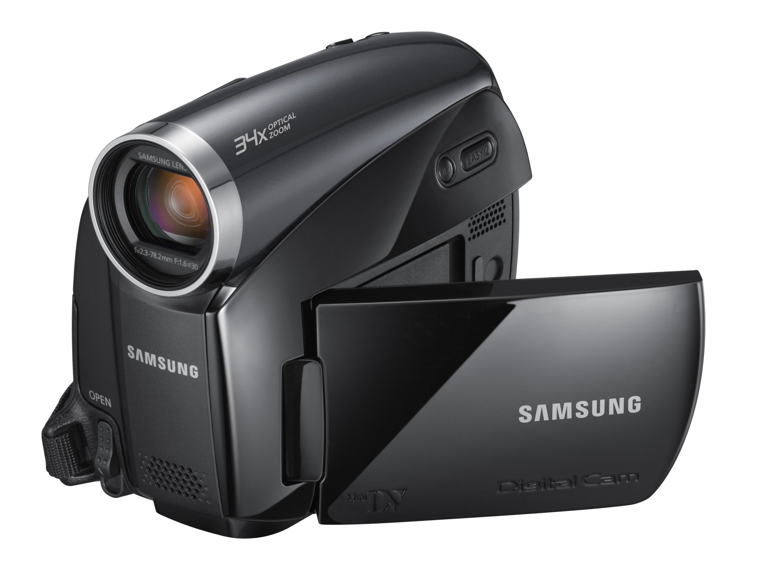 Samsung D391 Mini DV Camcorder -Black (34x Optical) 2.7 inch