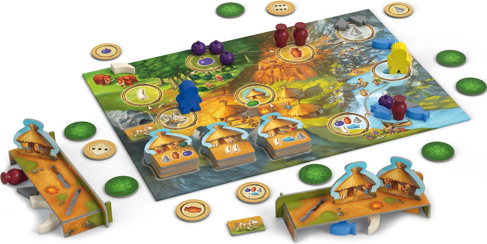 Schmidt Spiele Hans im Glück 48258 Stone Age Junior, Kinderspiel des Jahres 2016