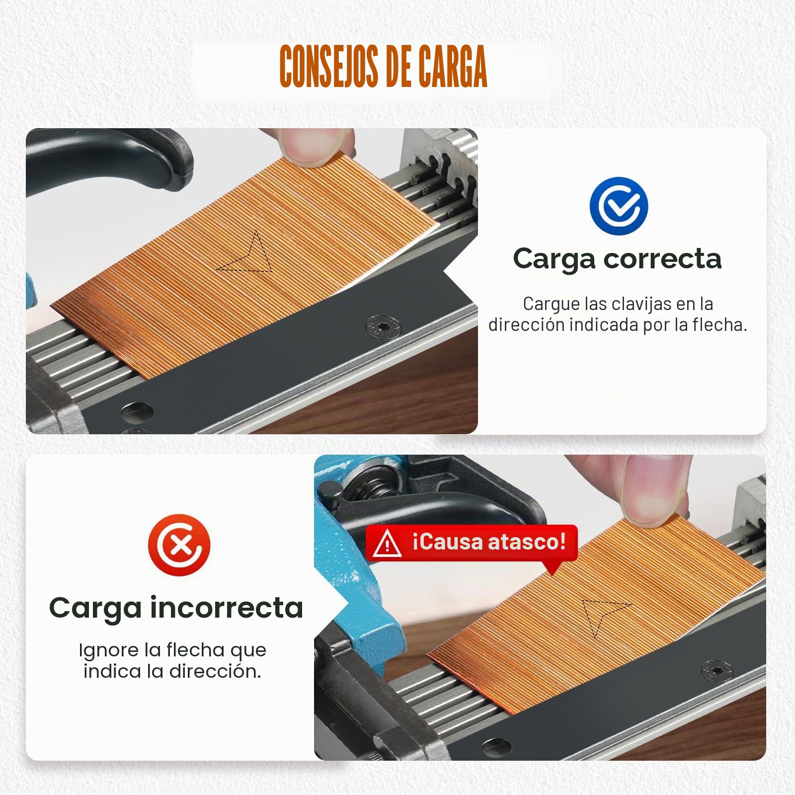P630 - Clavos de calibre 23 de 30 mm, chapado en cobre, 10000 piezas/caja, clavos para pistola de clavos neumática, micro claveteadora para armarios, trabajo de madera ligero, bricolaje
