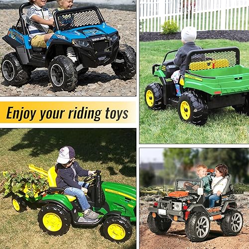 Miniatura 7 de Adaptador de ruedas eléctricas para batería Dewalt de 20 V con conector de arnés de cables compatible con Peg-Perego Children Ride-on Car, cable de