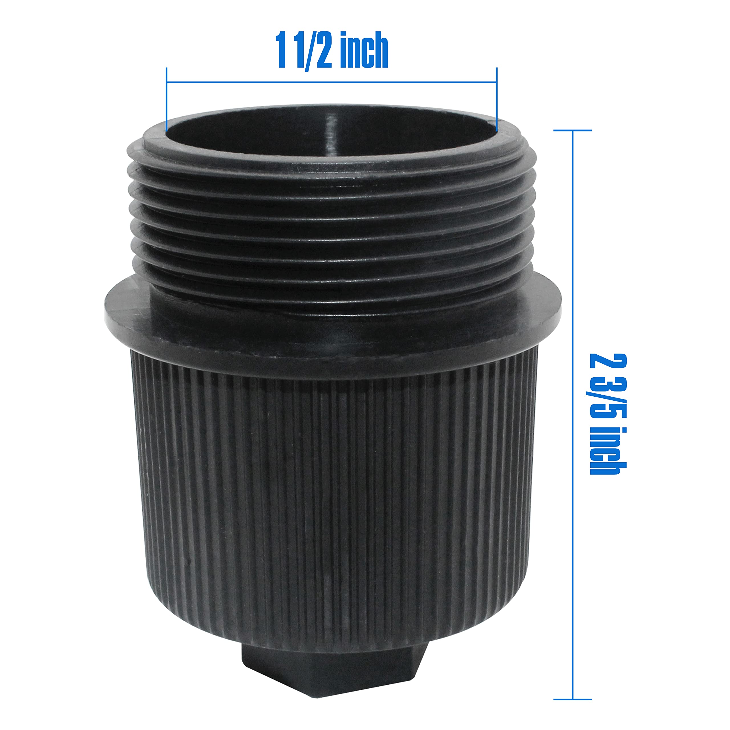 Diegimr Abflussstopfen-Ersatz Für Pentair Poolfilter – 2 Stück Mit O-Ringen, Passend Für FNS Plus/Clean And Clear