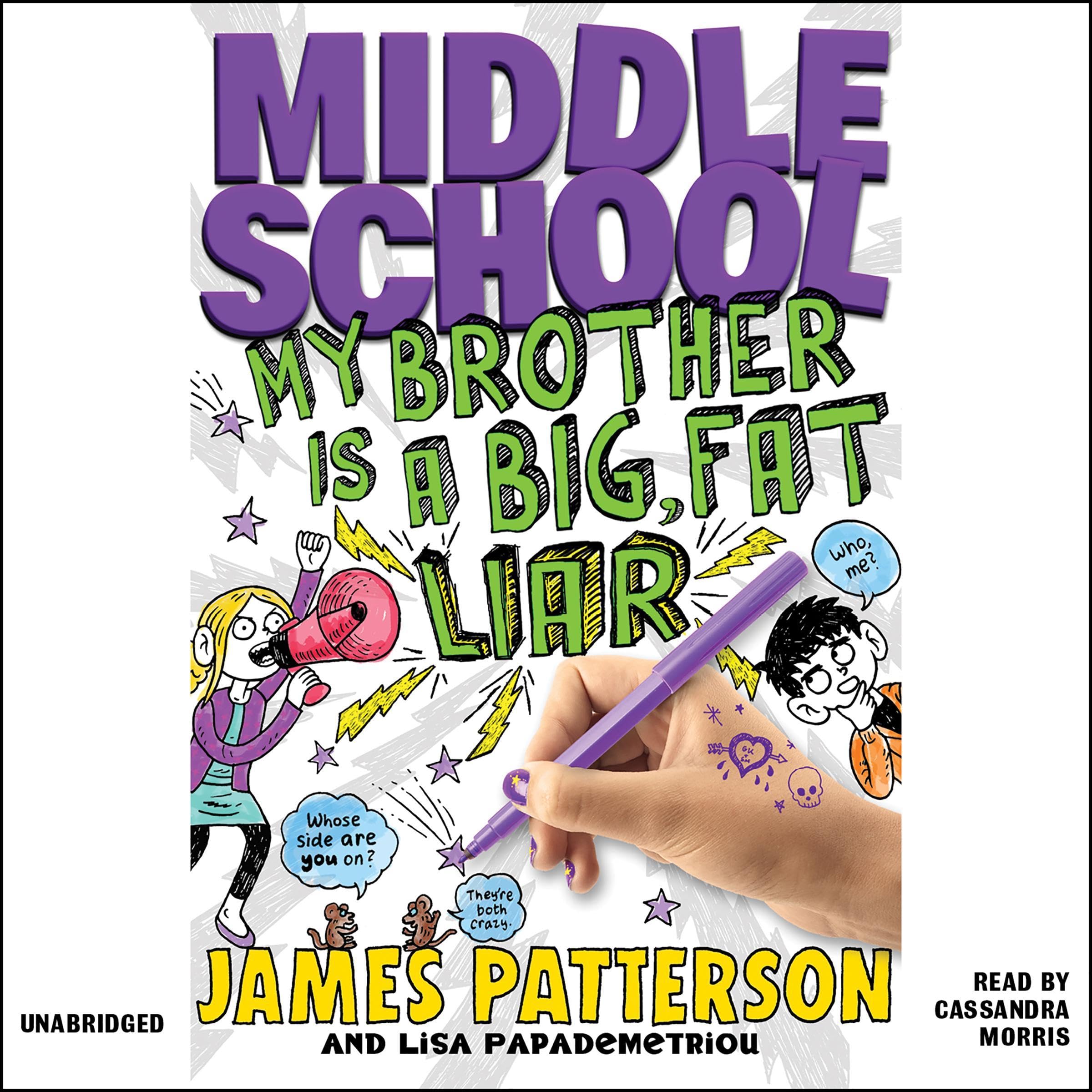 Cover art for Middle School: Big Fat Liar