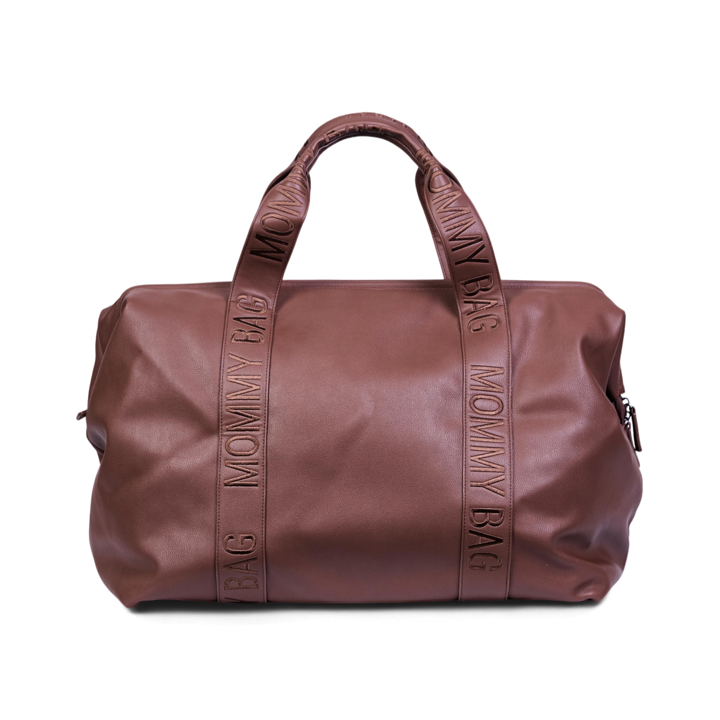 Childhome, Mommy Bag, Borsa Cambio, Maternità, Borsa Da Viaggio, Grande Capacità, Fasciatoio Incluso, Cinghia Regolabile, Scompartimentata, Borsa Isotermica, Apertura Per Valigia, Similpelle Marrone