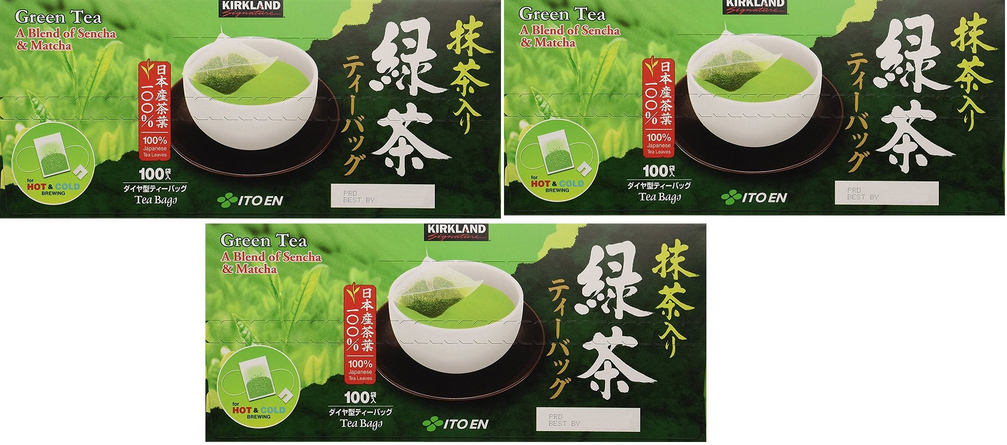 Kirkland Ito en Mezcla japonés té Verde Matcha, 1,5 g bolsitas de té