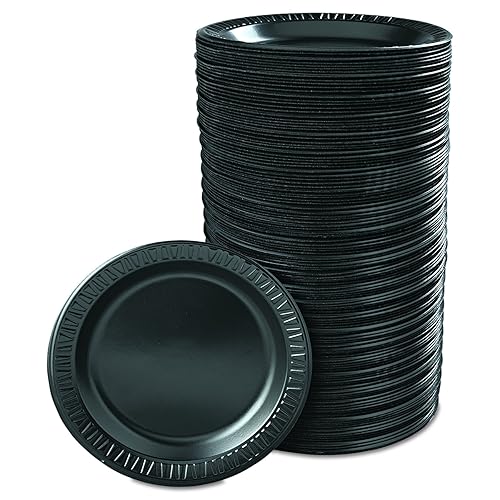 Miniatura 4 de Dart 9PBQR Placa de espuma laminada negra de 9 pulgadas (caja de 500)