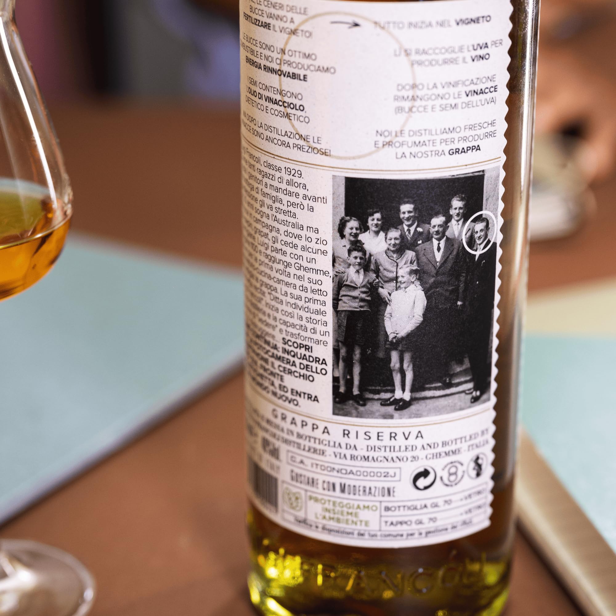 LUIGI FRANCOLI GRAPPA LA VISIONE DI LUIGI RISERVA 0,7L