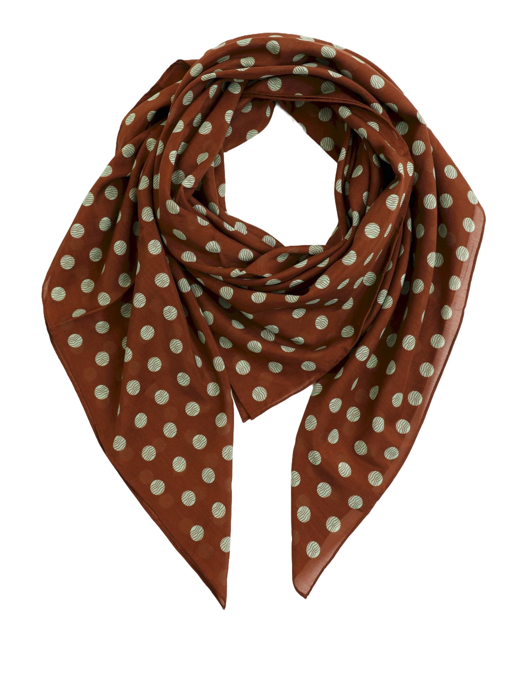 XL Sommer-Tuch Damen 125/125cm Seide Baumwolle Mix leichtes Seiden-Tuch Pareo Stola & Strand-Überwurf