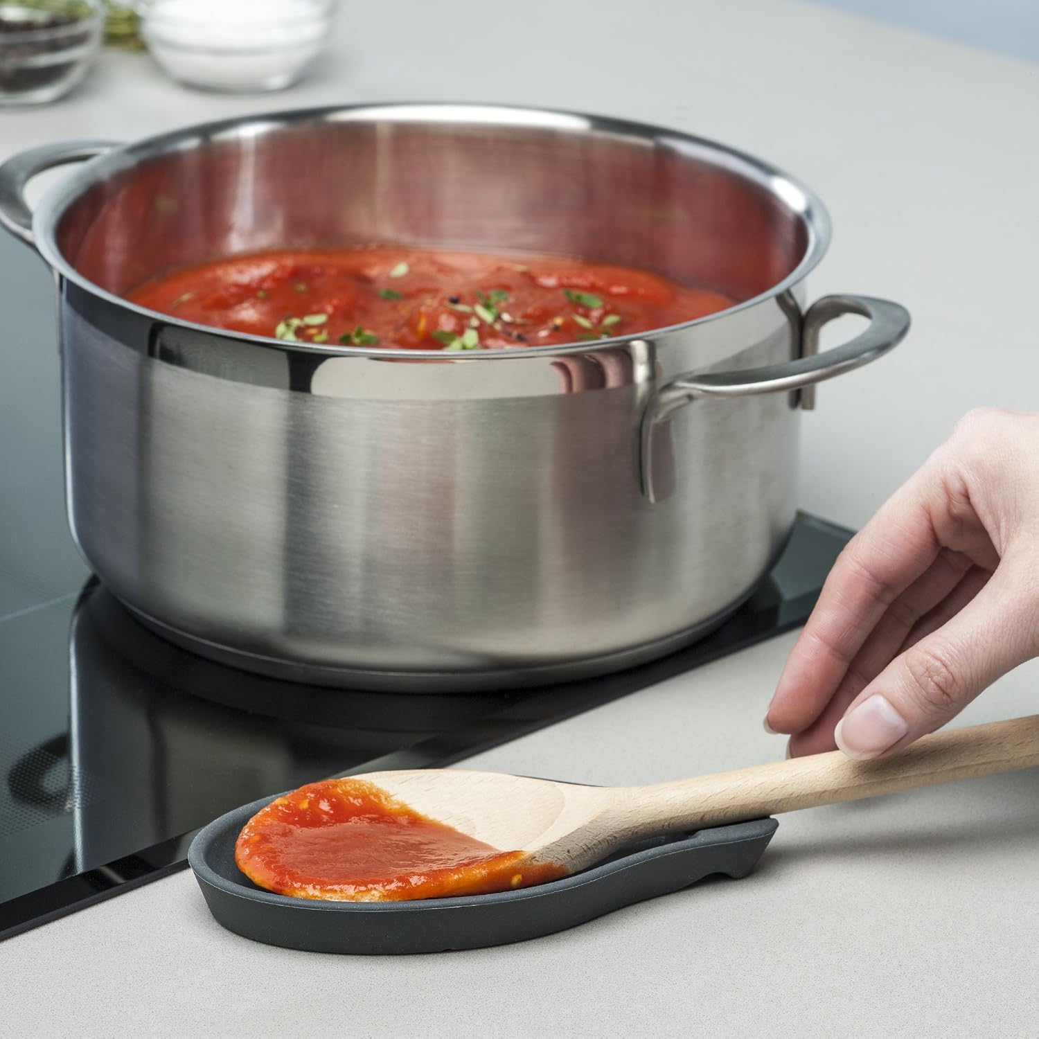 Zeal J149T Spoon Rest, Dark Grey image 2