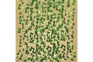 RECUTMS 86 FT LED String Light Leaf Wall Vines with 100 LED