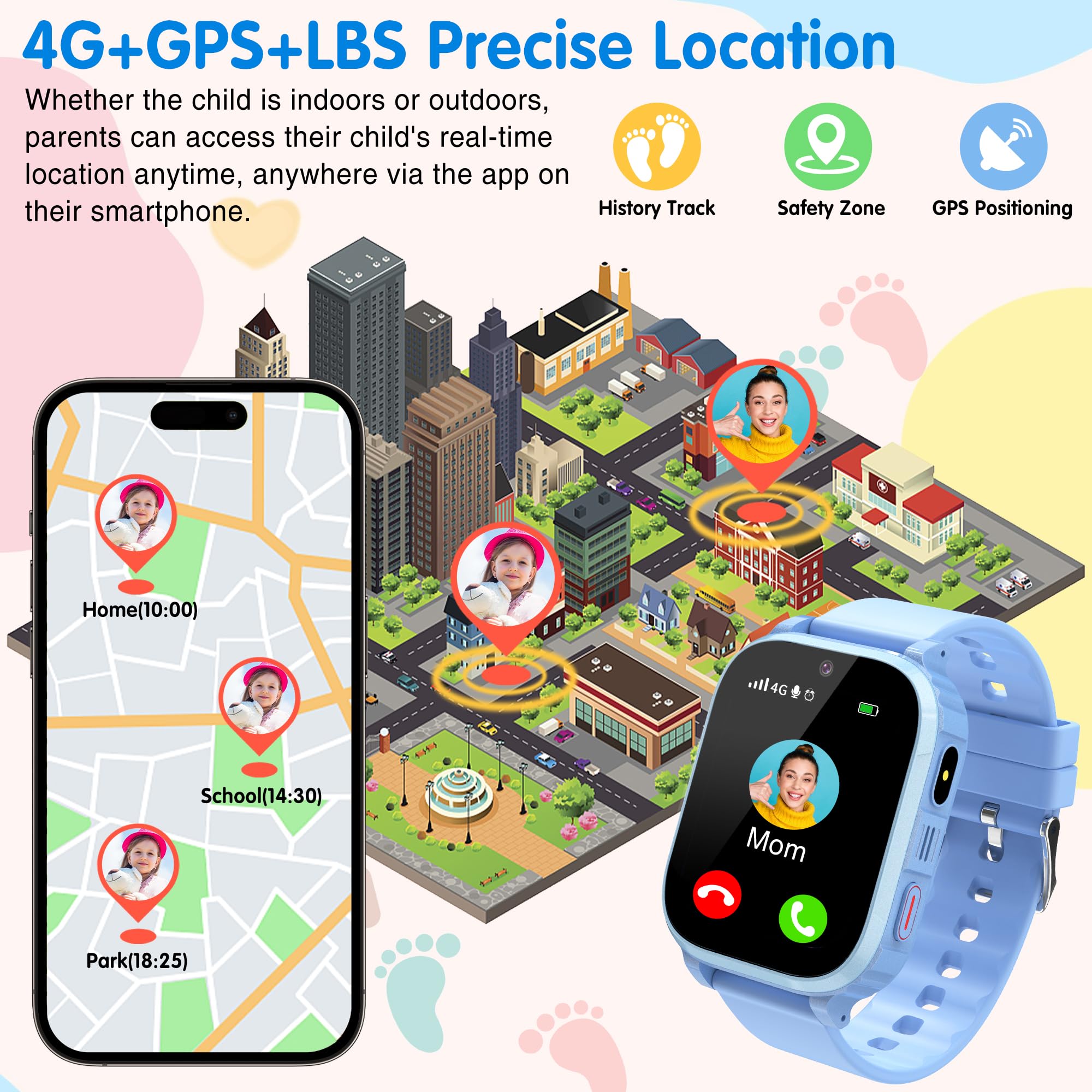 Montre Enfant GPS