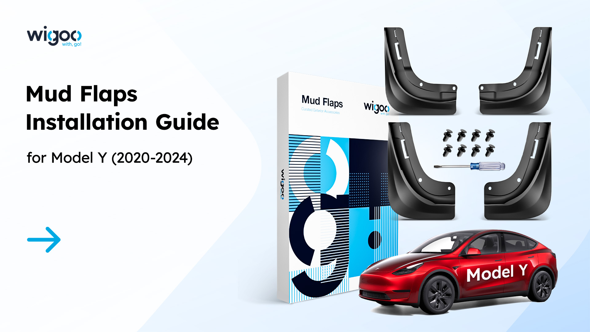 Amazon.com: Wigoo 2026 Upgraded Tesla Model Y Accessories Mud